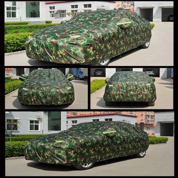 Che Nắng Mưa Oto Vải Dù Rằn Ri Chịu Nhiệt Chống Tịa UA, Chống Thấm Nước Hiệu Quả Dành Cho Xe 4 5 7 Chỗ - Ảnh 3