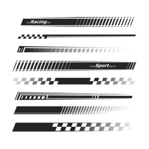 Decal dán xe ô tô thể thao